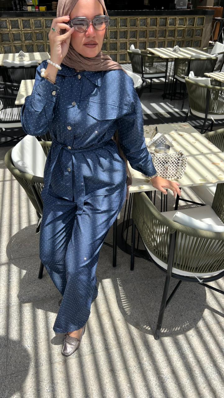 Denim set in Blue