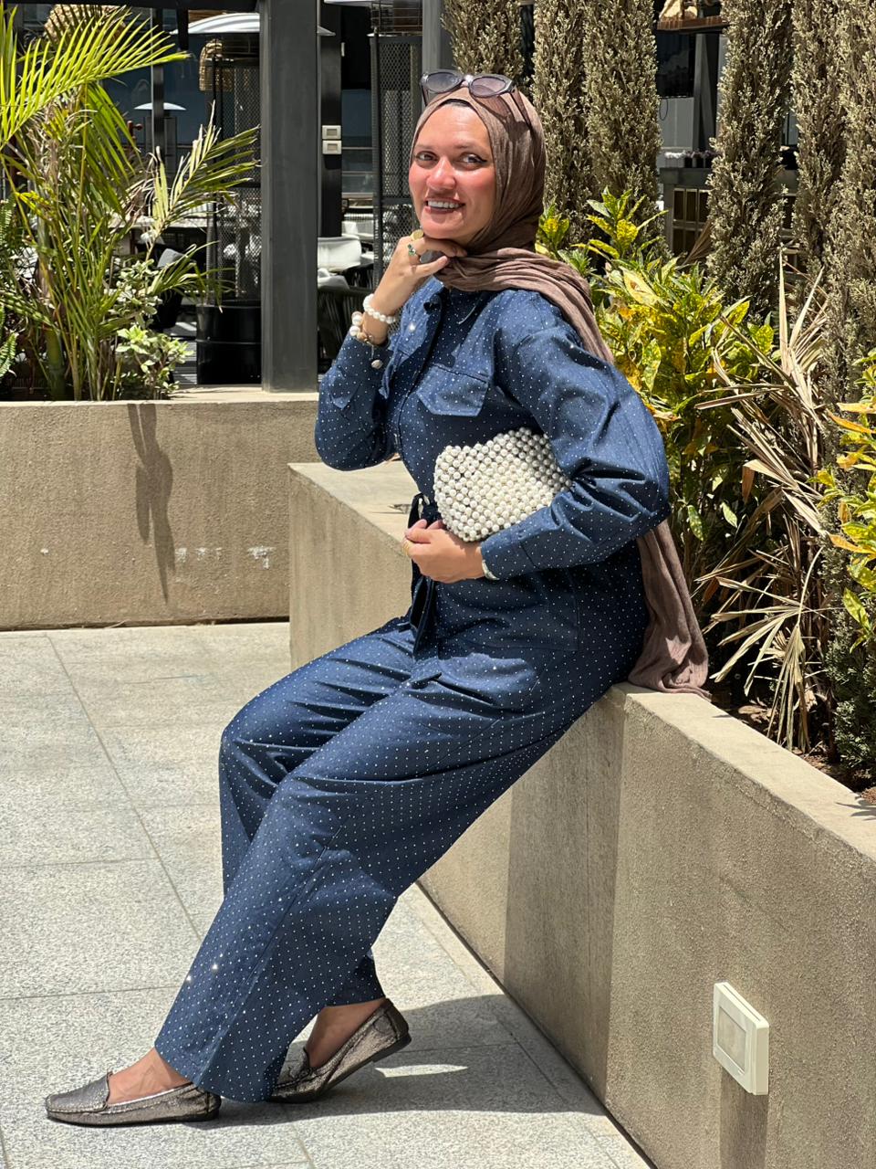 Denim set in Blue