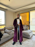 Ruby Kaftan in Burgundy