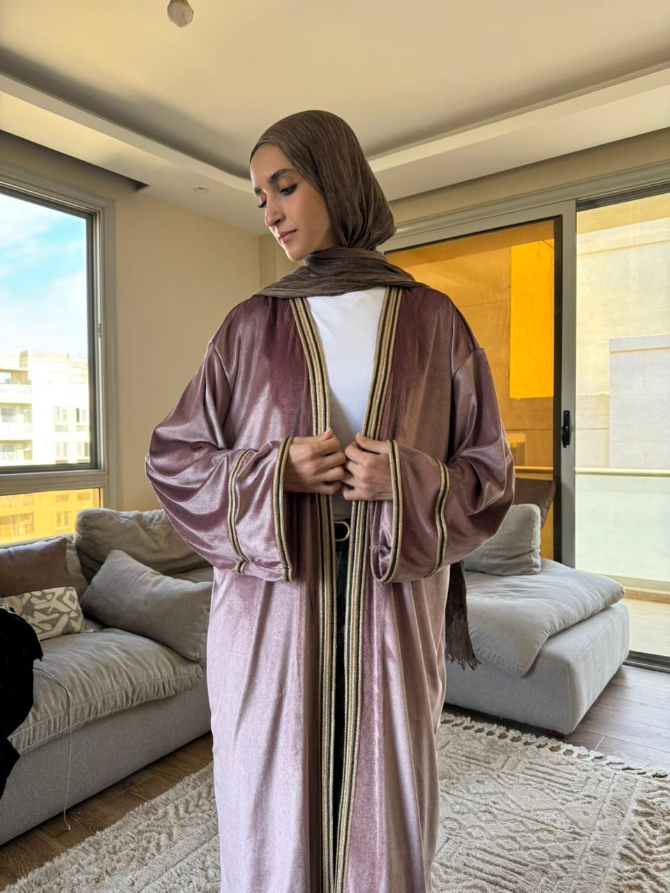 Ruby Kaftan in Pink