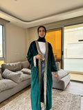 VERDE KAFTAN in Emerald green