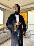 Luna kaftan in Black